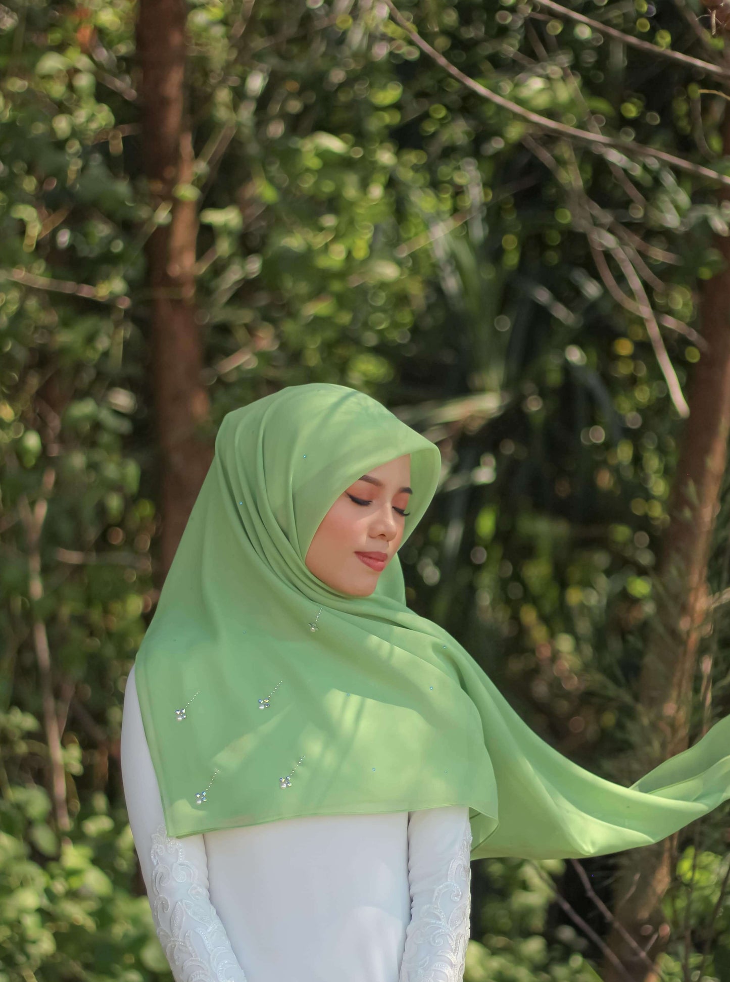 Bawal Kasih Abadi 2 V°5 in Smoke Blue Grey