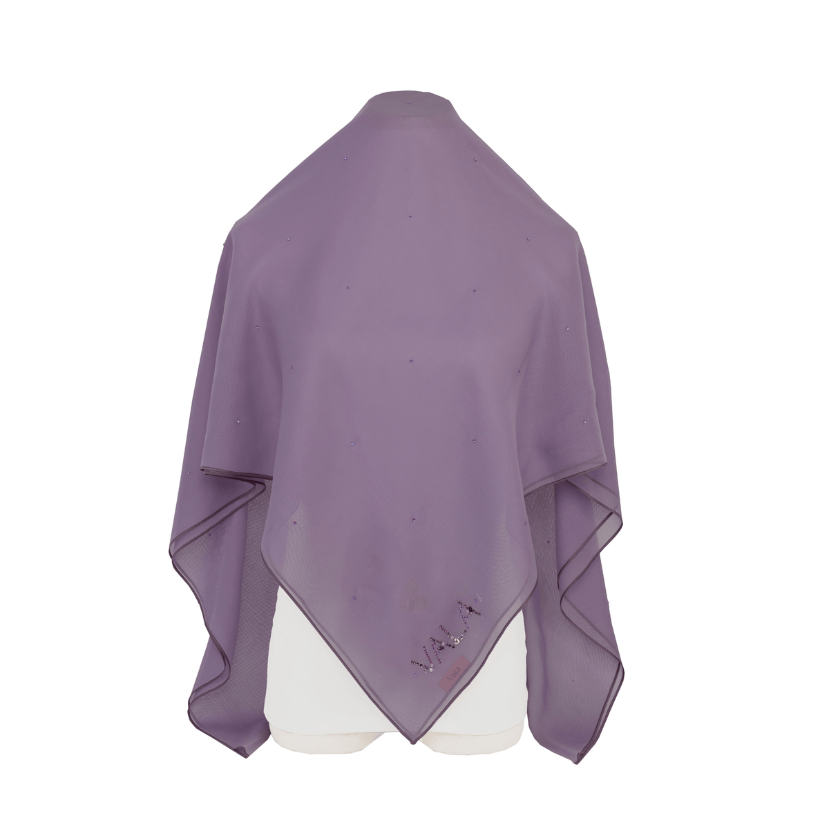 Vala 4Ever Bucu Square Scarf in Purple Sage
