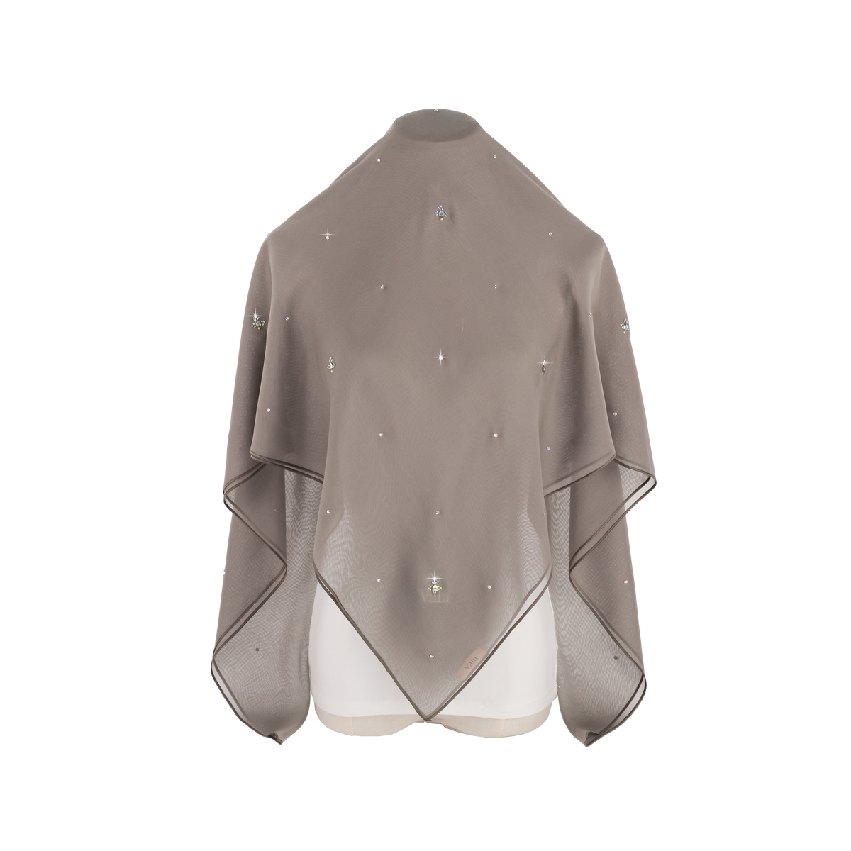 Siara V°10 Square Scarf in Autumn Dust