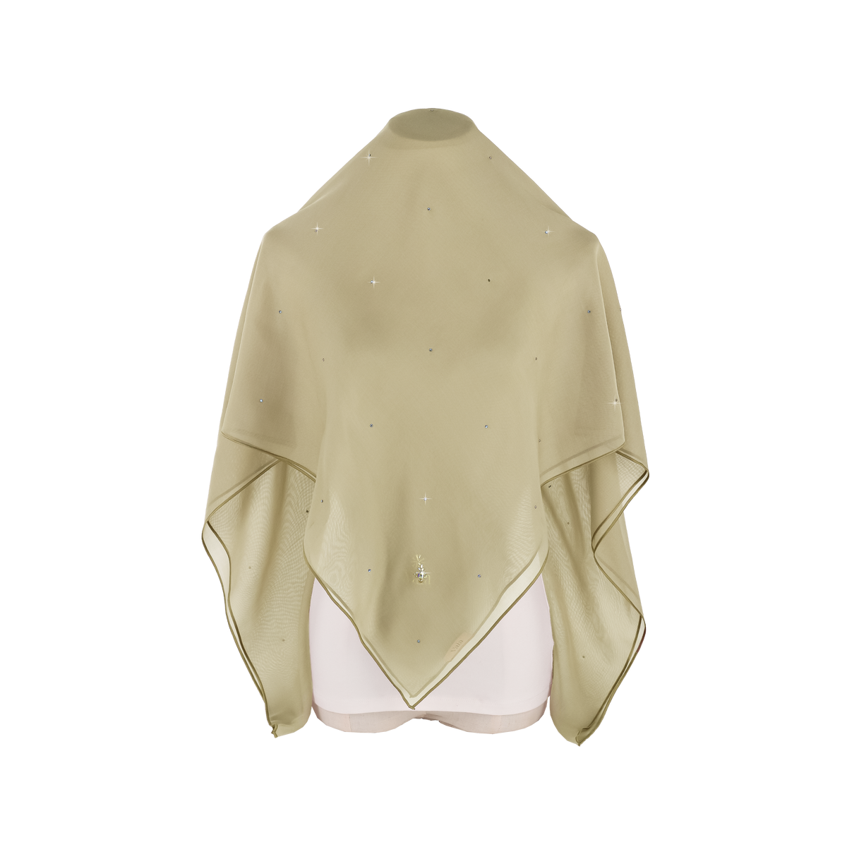 Siara V°3 Square Scarf in Candied Ginger