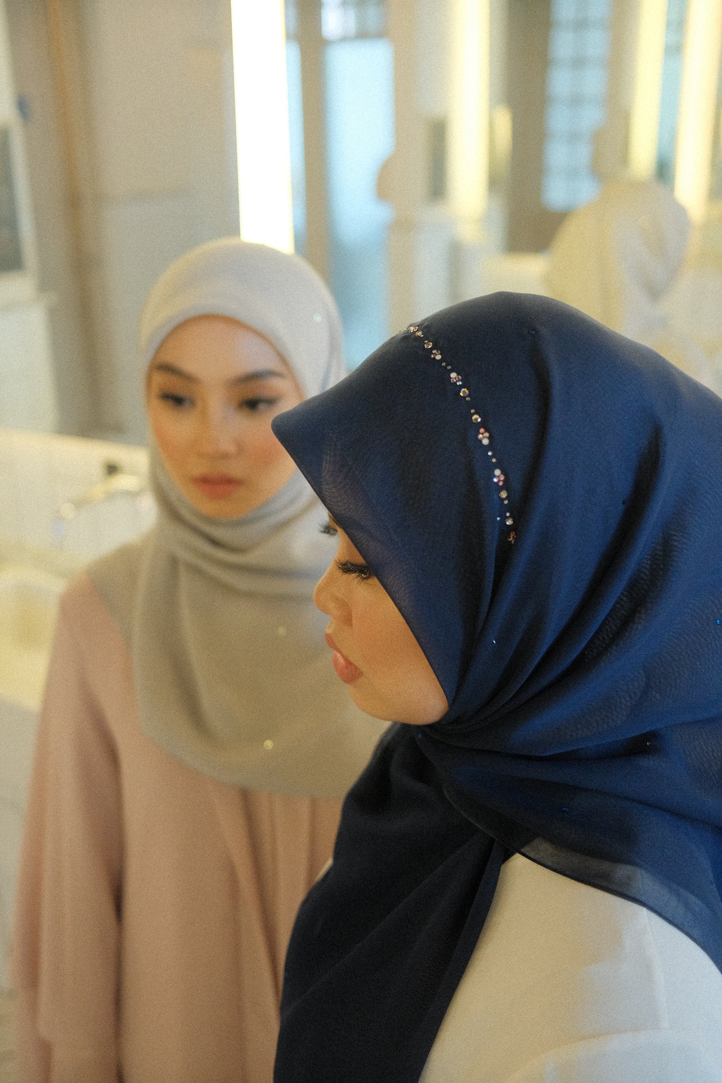 Bawal Hilya #01 in Deep Blue