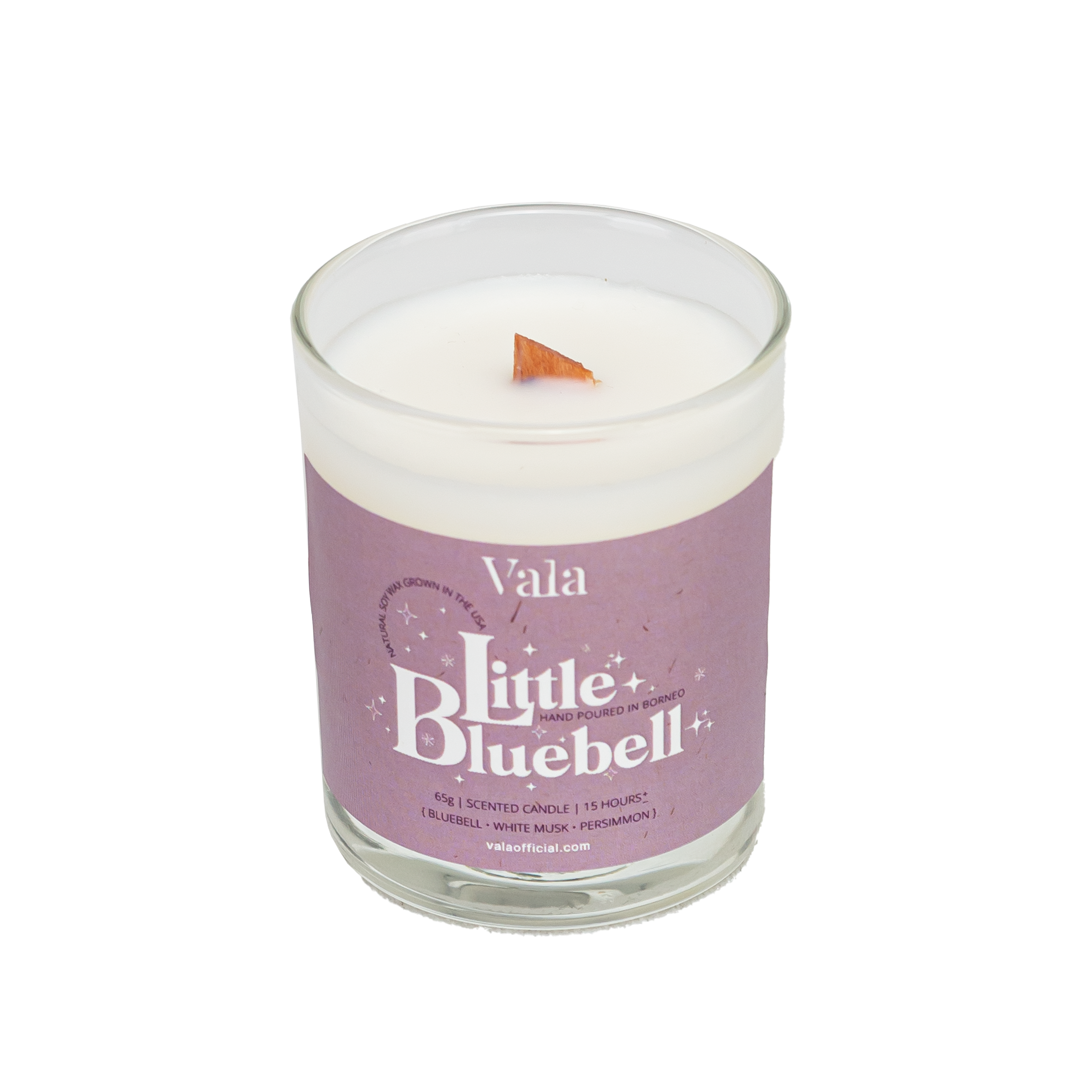 65G Glass Candle Little Bluebell