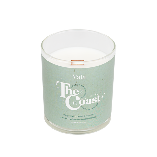 175G Glass Candle The Coast